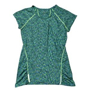 Athleta‎ Women's XS Multi Color Marled Athletic T-Shirt Short Sleeve